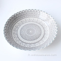 Plate-forme d&#39;impression en porcelaine assiettes en porcelaine céramique chinoise